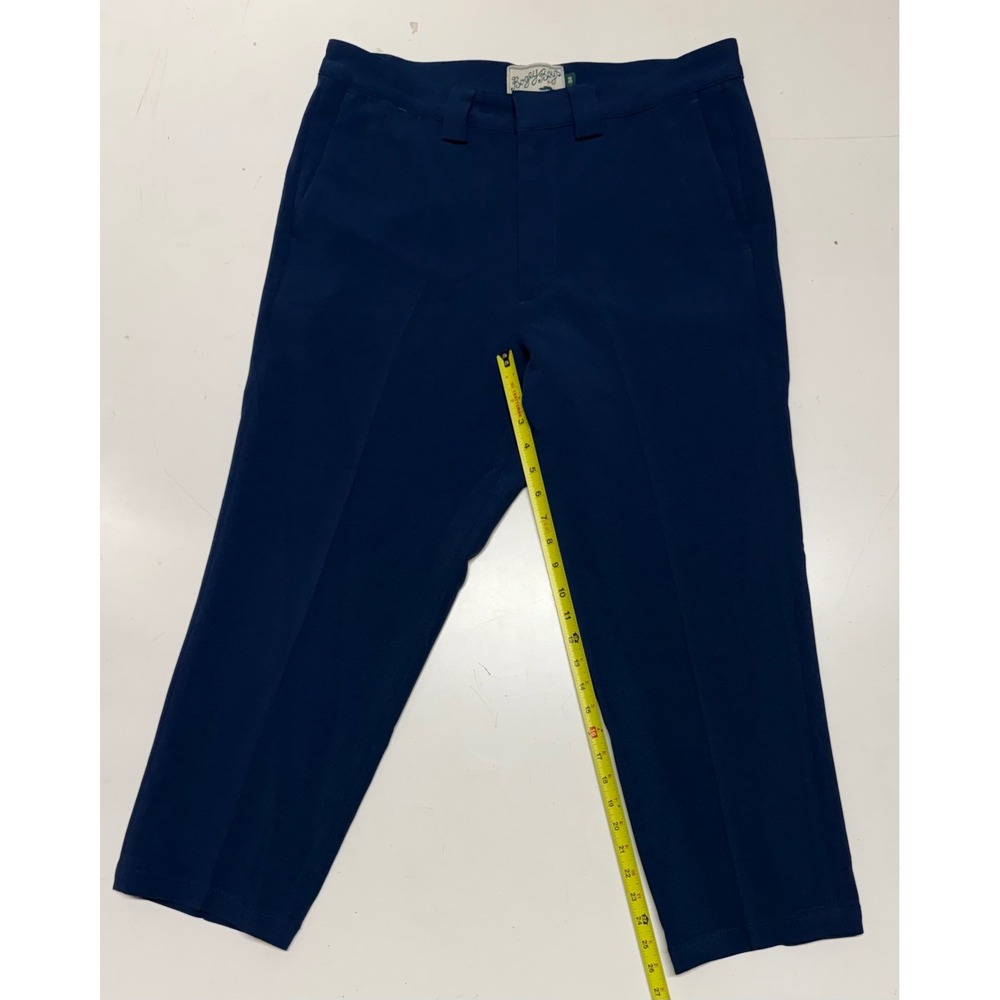 Bogey Boys Mens Navy Blue Golf Pants Size 34x26 Tailored Stretch‎ Trousers